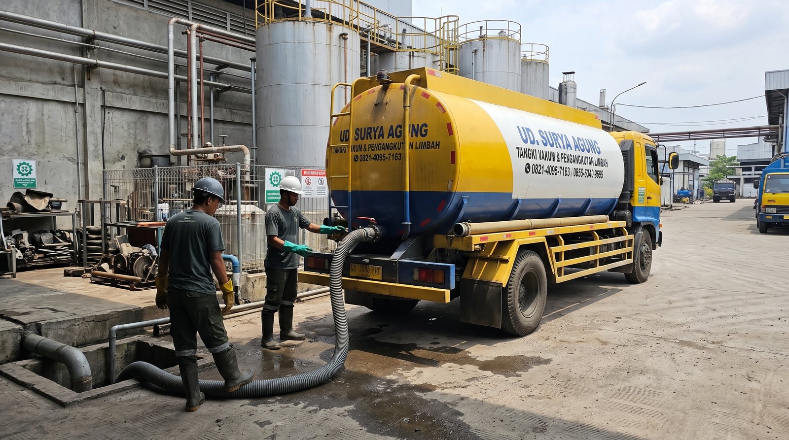 Pengangkutan Limbah Industri & B3 Resmi