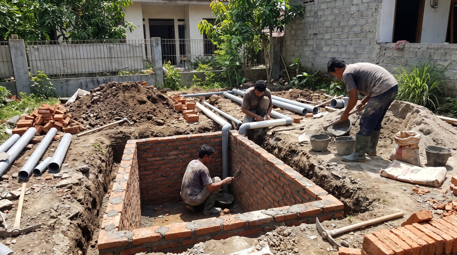Pembuatan & Perawatan Resapan Septic Tank
